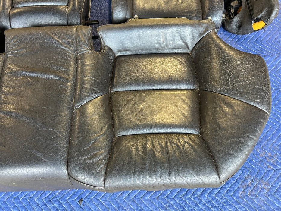 2005-2007 Volvo S60R Rear RH & LH Nordkap Blue Leather Bench Seat Set OEM#1222EM