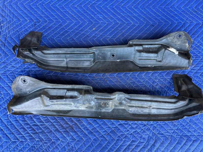 2003-2009 Audi S4 B6 B7 8E L & R Fender to Door Insert Splash Panels OEM #528EM