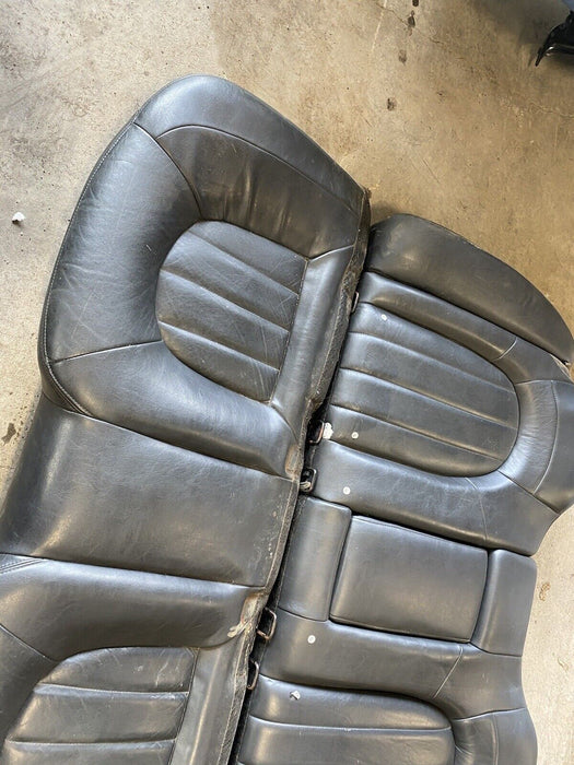 2001-2004 Chrysler 300M RH & LH Front Black Leather Power Bucket Seats OEM #56MC