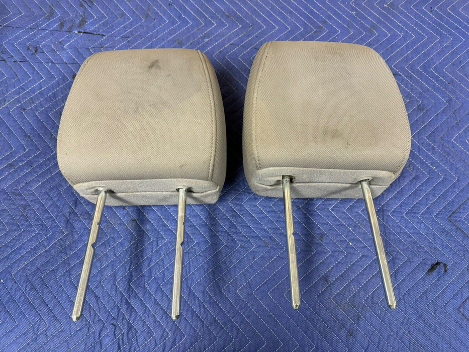 2004-2008 Ford F150 F250 F350 Gray Headrest Pair Front Bucket Seat OEM #3201E