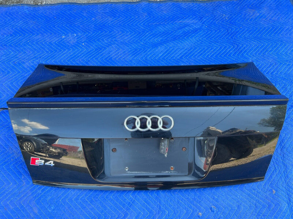 2003-2009 Audi S4 B6 B7 8E Sedan Black Deck Lid Trunk Hatch Panel OEM #694EM