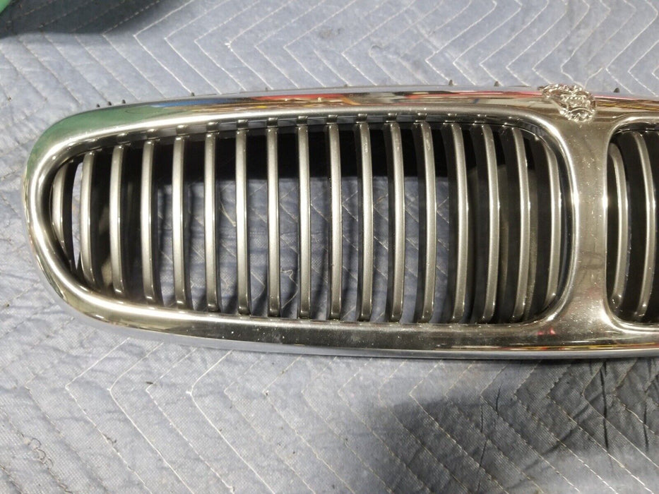 2002-2008 Jaguar X-Type 2.5L X400 Front Grille Assembly Chrome Hood OEM #1963E