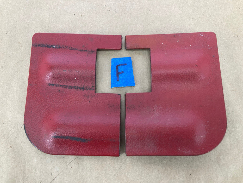 1976-1979 Cadillac Seville Power Seat Track Cover Red Trim 1703739 OEM #1820M