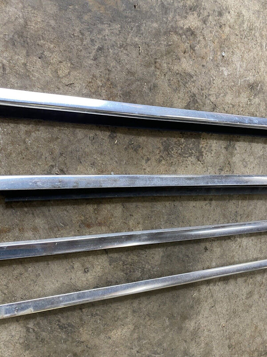 1984-91 BMW 3 Series E30 Sedan Window Sill Chrome Door Trim Exterior 325ix #766E