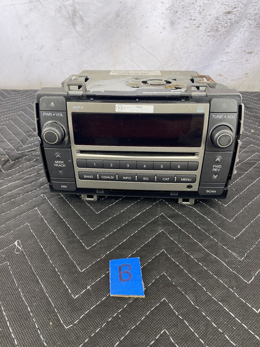 09-10 Pontiac Vibe 09-13 Toyota Radio CD Player 86120-01250 Head Unit OEM #3143E