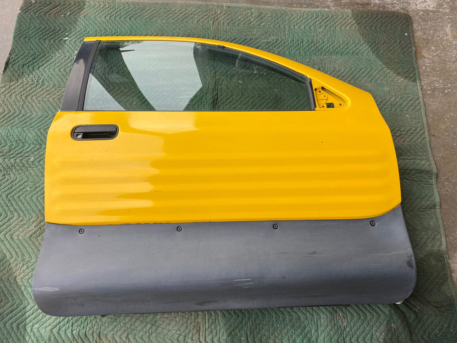 99-01 OEM Right Front Pass Side Door Assembly Yellow RH ISUZU VEHICROSS #627E