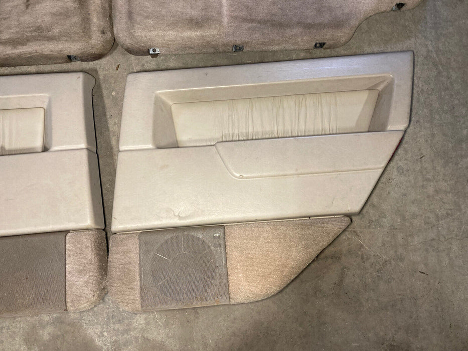 1992-1997 Volvo 850 GLT V70 S70 850 Front Rear Door Card Panels 4  OEM  #752M