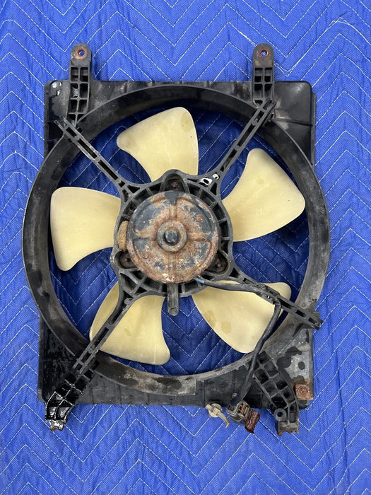 1995-1998 Acura TL Pair of Engine Antifreeze Radiator Cooling Fans OEM #828EM