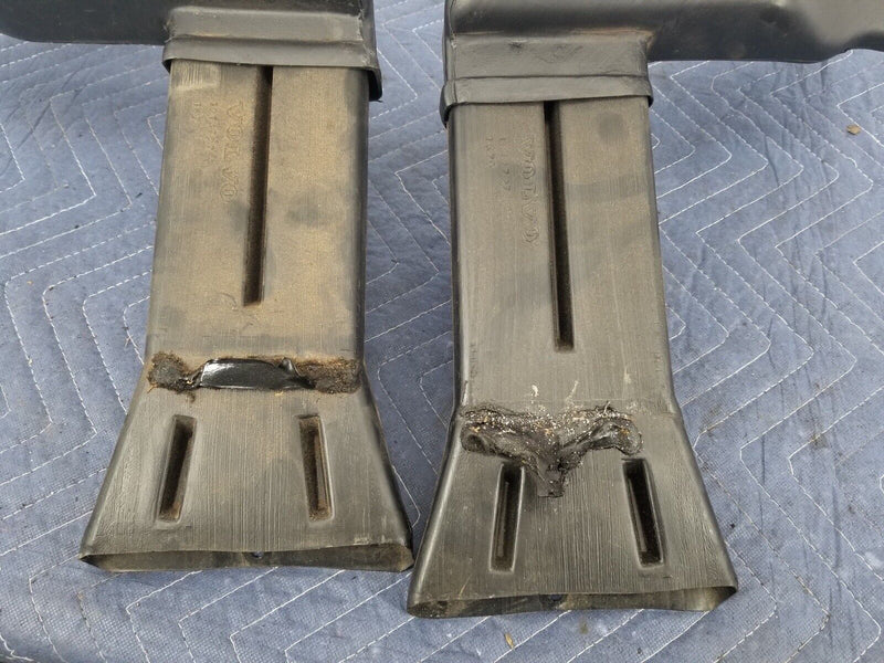 Volvo 240 244 245 Heater Airbox To Floor Ducts HVAC Under Seat Rear L&R #2629E