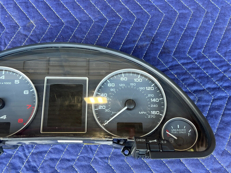 2003-2009 Audi S4 B6 B7 8E Speedometer Gauge Cluster 8E0920981G OEM #673EM