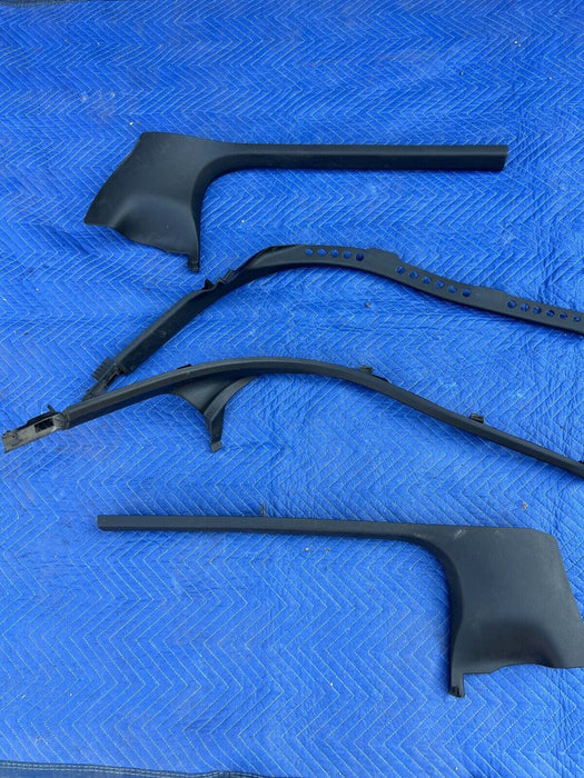 2003-2009 Audi S4 B6 B7 8E Set LH RH Front Rear Door Entry Scuff Panel OEM#695EM