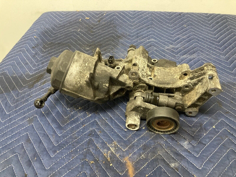 1997-03 BMW E39 525i 528i 530i Oil Filter Housing Engine Bracket & Idler  #563M