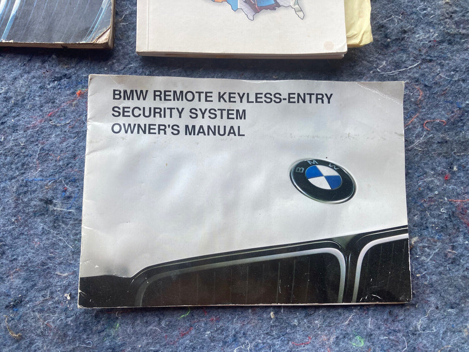 1986-1994 BMW 7 E32 740il Owners Manual Book OEM #1175M