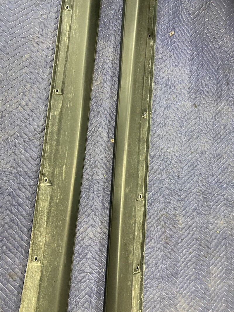 1997-2001 Lexus ES300 L & R Lower Rocker Covers Graphite Gray Pearl OEM #2341E