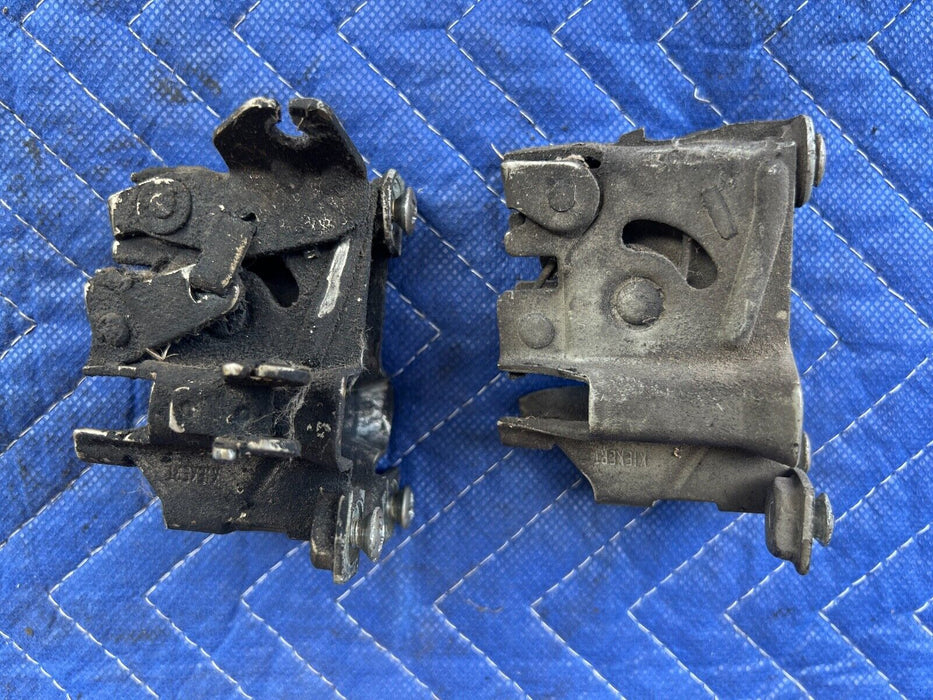 1979-1985 Mercedes 300SD W126 Left & Right Hood Release Latch Pair OEM #452EM