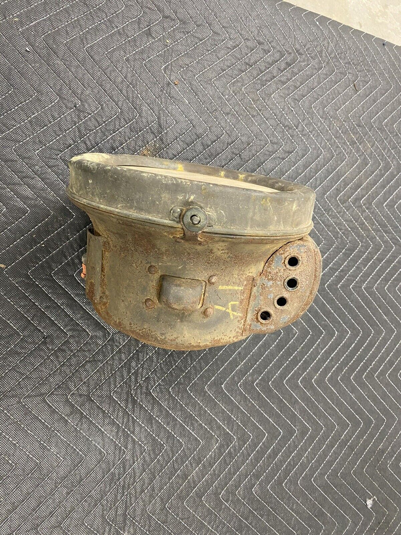 Antique Vintage Car Gas Carbide Headlight Brass & Steel Model T 1910s #2998E