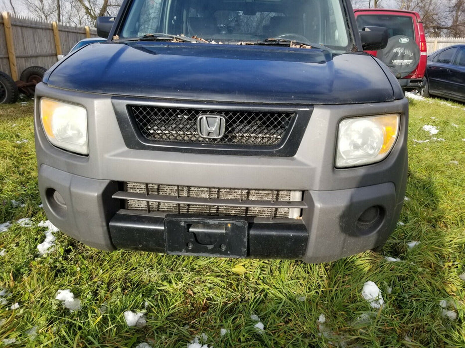 03-11 Honda Element AWD Front Grille Emblem Black Plastic LX Trim OEM #1342E