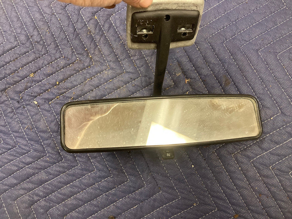 1975-1985 Volvo 242 240 244 245 Rearview Mirror Interior Black #1642M