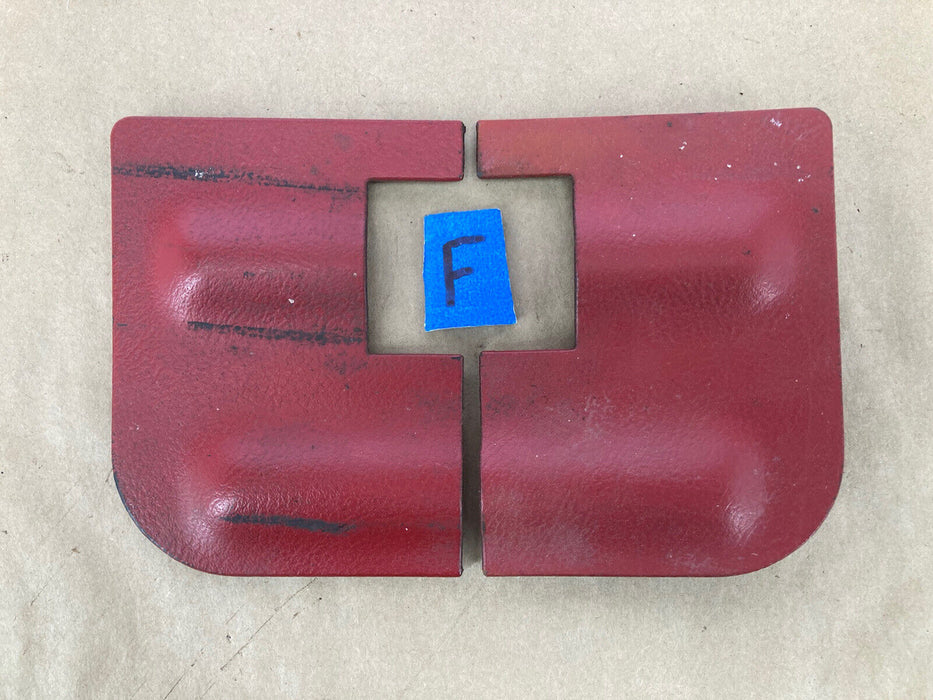 1976-1979 Cadillac Seville Power Seat Track Cover Red Trim 1703739 OEM #1820M