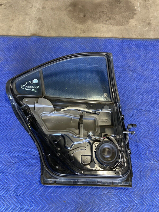 2004-2007 Volvo S60R S60 Rear Drivers Side Door Left LH Black OEM #2796M