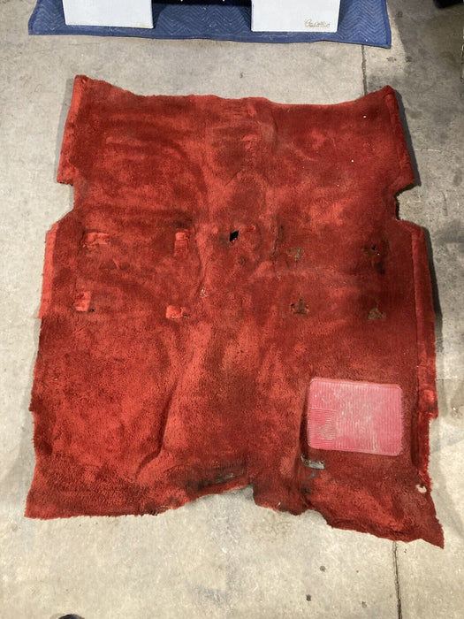 1976-1979 Cadillac Seville Carpet Floor Red Rug Carpeting Sedan OEM #1741M