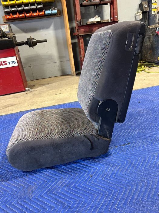 1998-2001 Dodge Ram 1500 Gray Cloth Front Middle Center Seat Arm Rest OEM #742EM