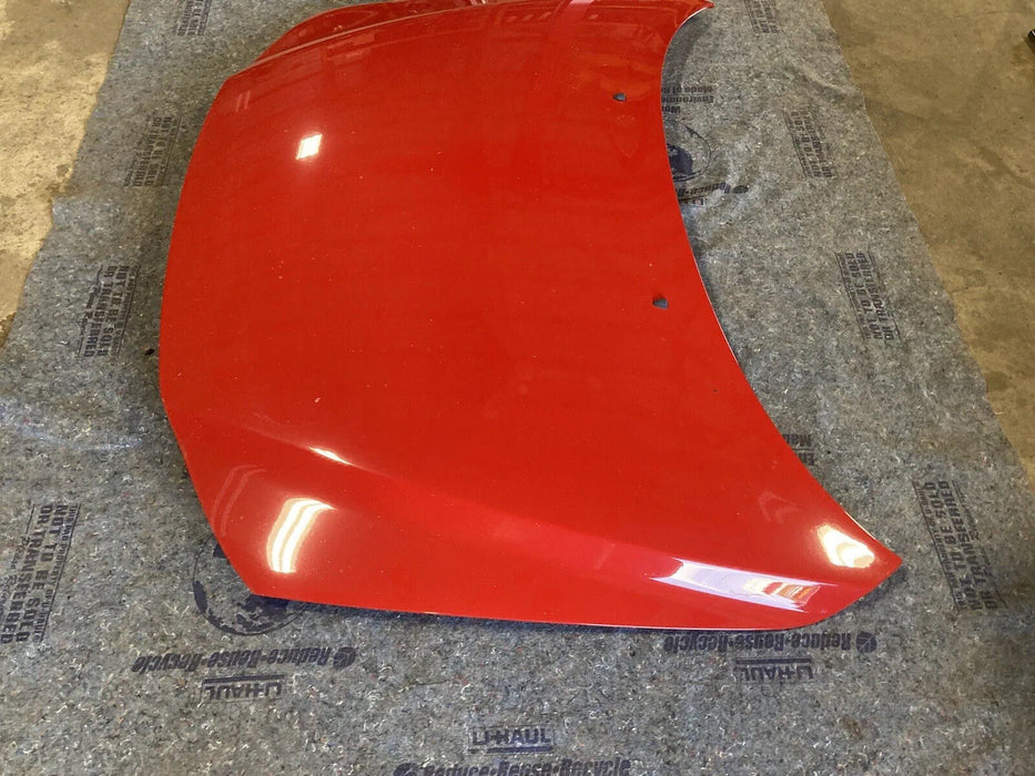 2005 2006 2007 Volvo S60R S60 V70R Hood Bonnet Front Passion Red OEM #1292M