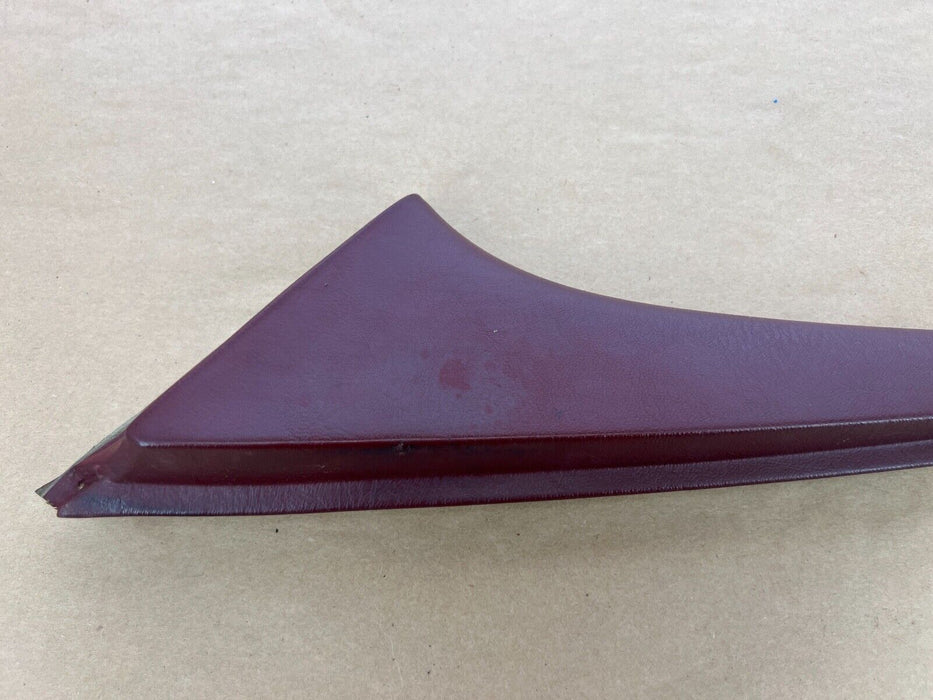 1979-1985 Mercedes 300SD W126 Set of Front Rear L + R Maroon Door Trim OEM#275EM