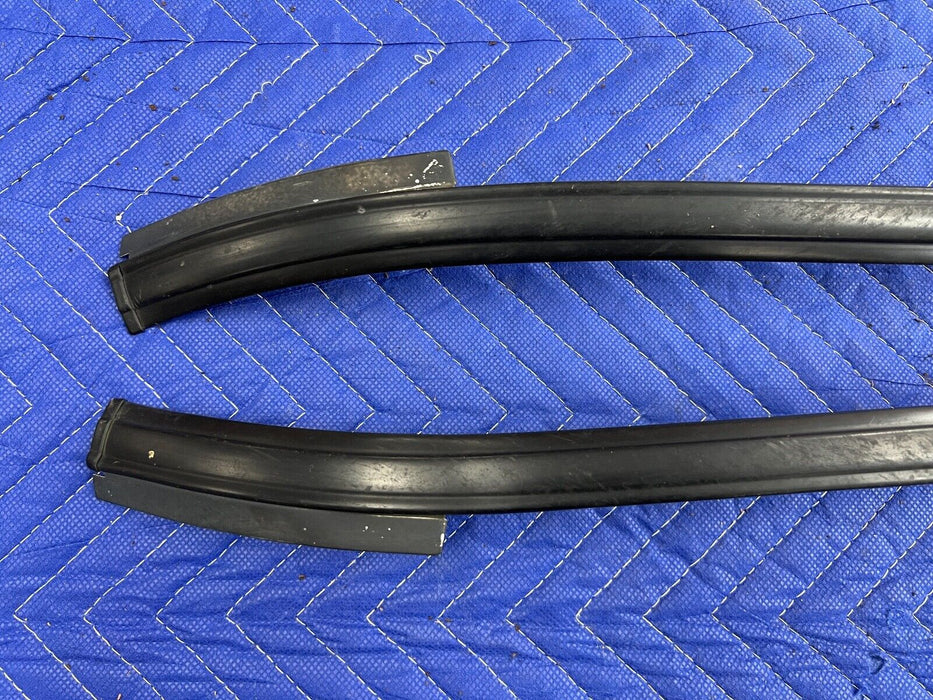 1998-2002 Isuzu Trooper Exterior Windshield Cowl Edge Trim Strips OEM #966EM