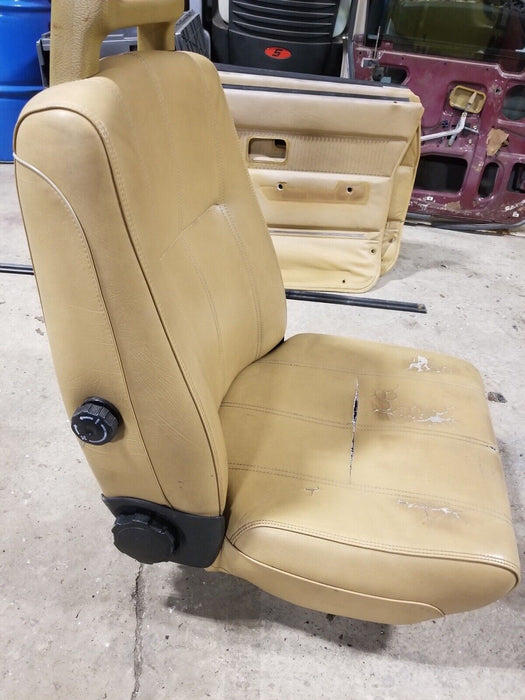 Volvo 240 244 245 Front Right Passenger Side Tan Vinyl Seat OEM #2680E