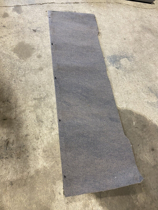 95-02 Chevrolet Silverado Extended Cab Rear Seat Gray Carpet Panel OEM #1295E