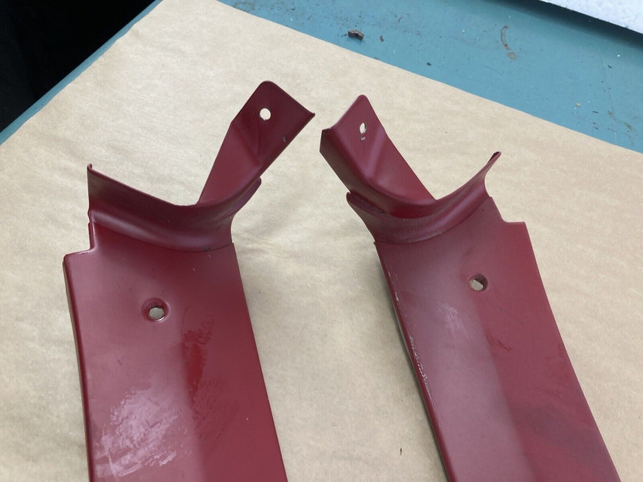 1976-1979 Cadillac Seville A Pillar Trim Pair LH RH Red Interior GM OEM #1816M