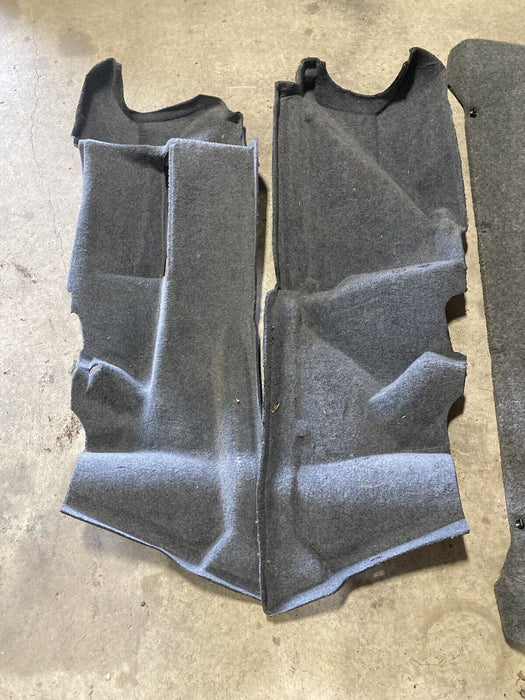 1986-1994 BMW 7 Series E32 Trunk Carpet Panels Set Of 3 Inserts OEM #807M