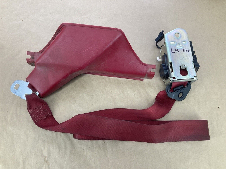 1976-1979 Cadillac Seville Left Front Seat Belt Retractor Red Driver OEM #1795M