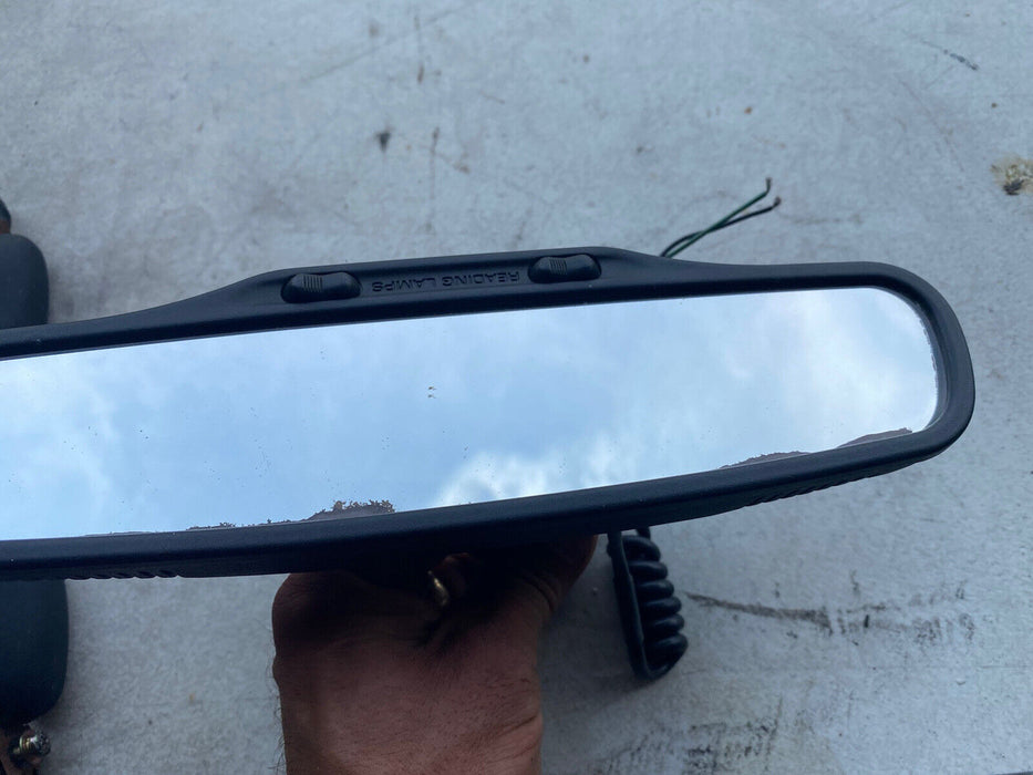 99-01 Isuzu Vehicross Auto Dimming Interior Rear View Mirror Black OEM #1681E