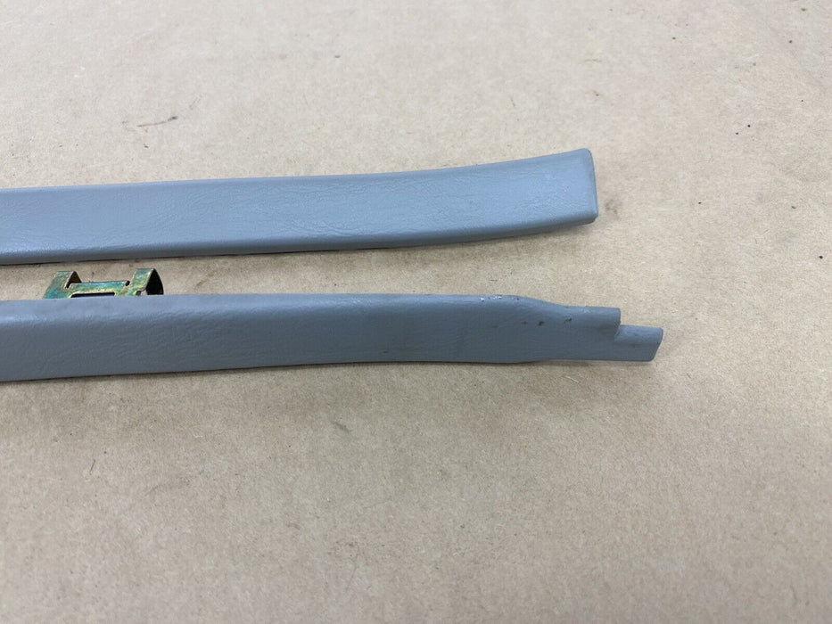 1997-2001 Lexus ES300 Rear Door Sill to Carpet Trim Gray L & R Pair OEM #2394E