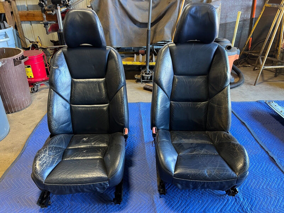 2005-2007 Volvo S60R V70R Front LH & RH Nordkap Leather Power Seats OEM #1112EM