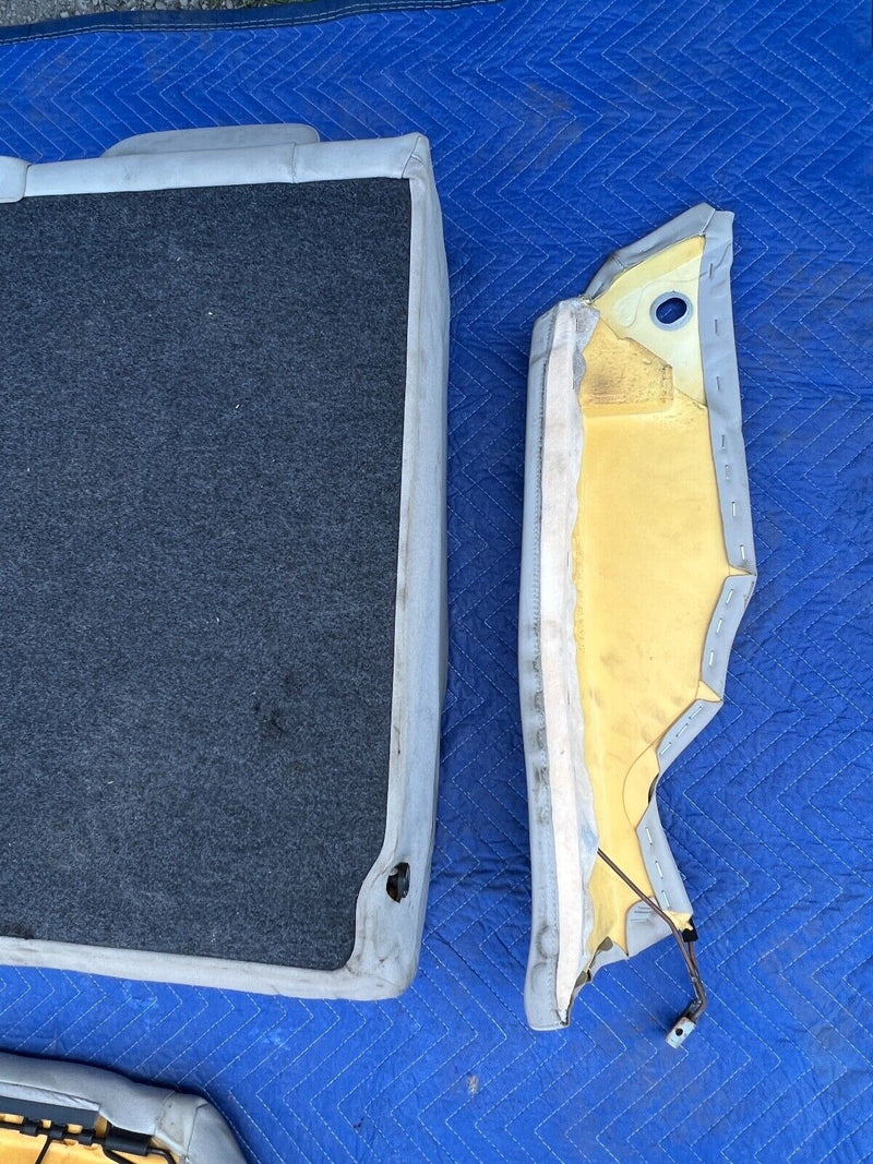 2003-2009 Audi S4 B6 B7 8E Complete Rear Leather Recaro Seats OEM #684EM