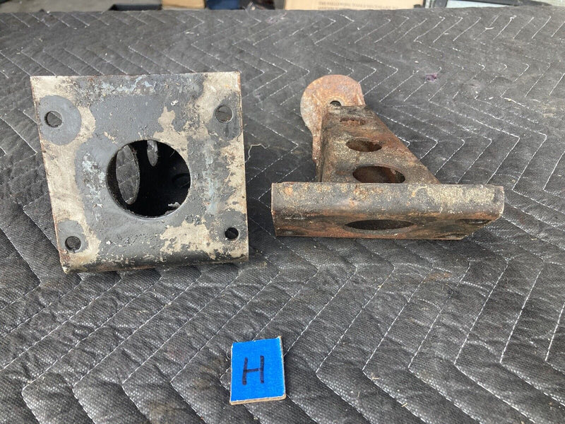 77-93 E30 M20 Steel Engine Motor Mount Brackets Left RightLH RH OEM #2177M