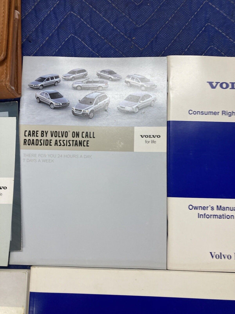 2004-2007 Volvo S60R S60 Owners Manual Book Set W/ Cover OEM #2806M