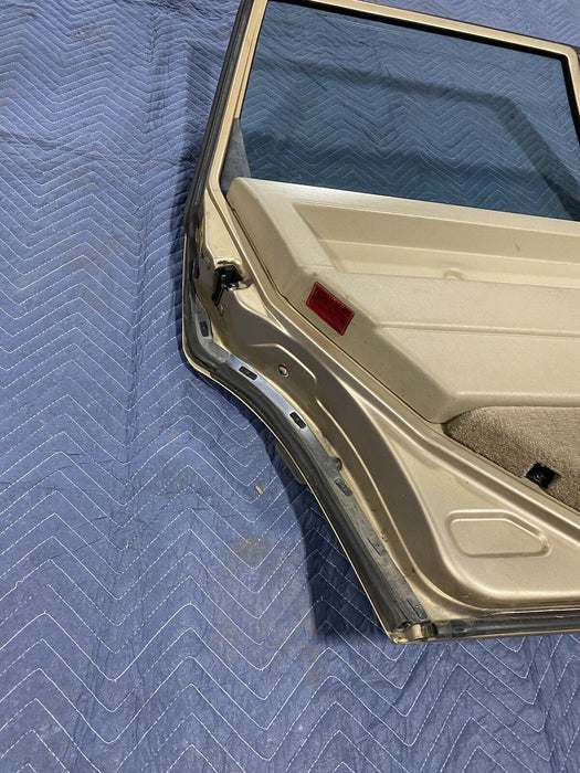 1992-1997 Volvo 850 GLT Sedan L Driver Rear Door Pewter Silver Metallic #2313E