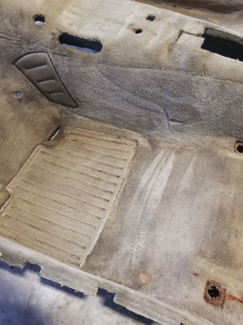 1984-93 BMW E30 318i 325i BEIGE VINTAGE CARPET SET FLOOR OEM #CN605