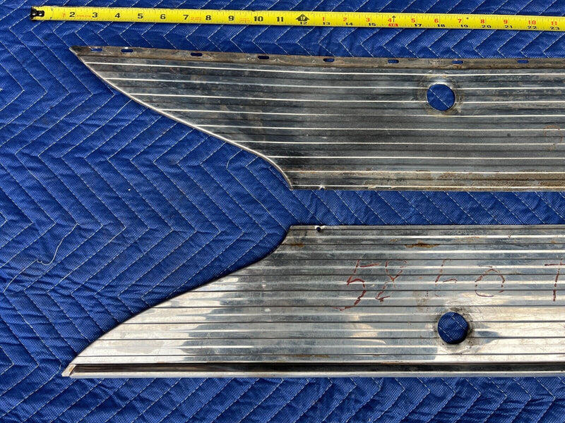 1958-1960 Ford Thunderbird Interior Door Panel Card Trim Pair OEM #832EM