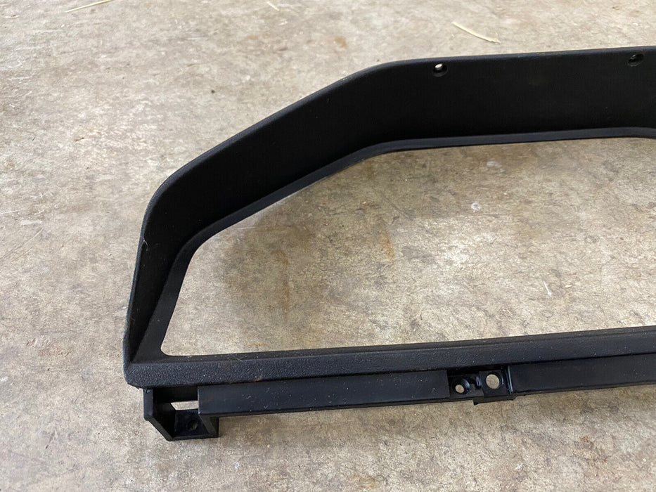 1984-91 BMW 3 Series E30 Instrument Cluster Surround Bezel Plastic Trim #755E