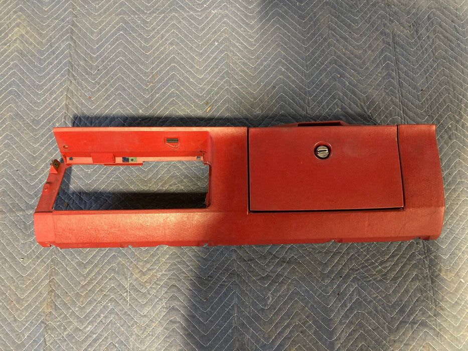 1976-1979 Cadillac Seville Dash Dashboard Glovebox Trim Interior Red OEM #1759M