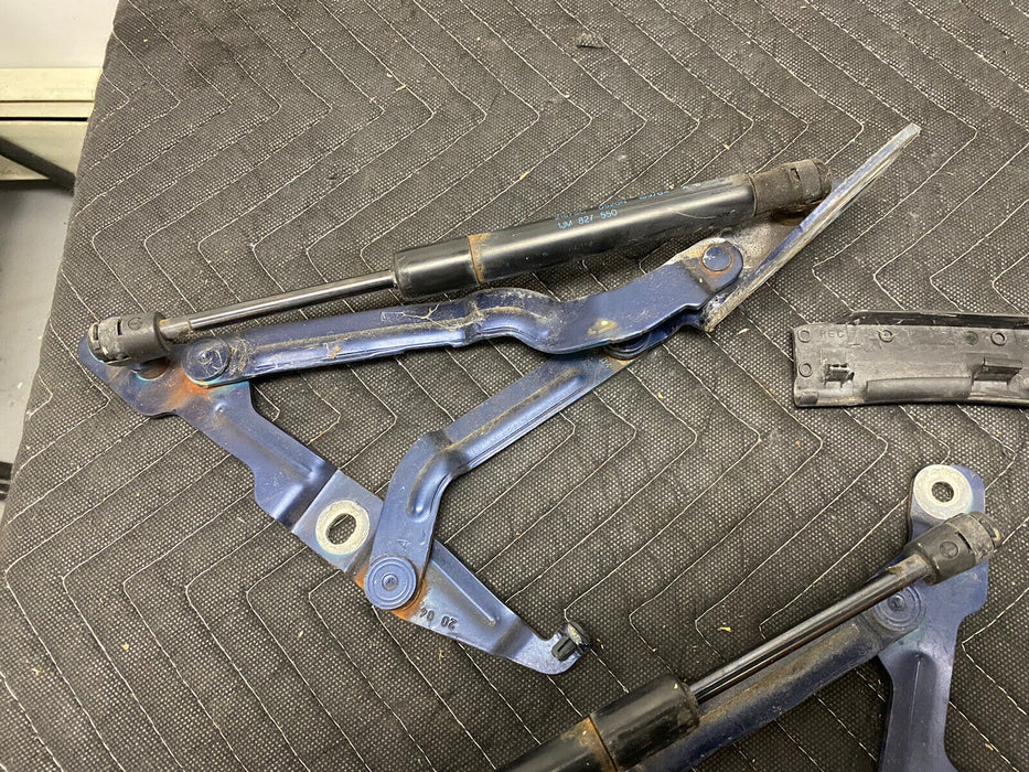 VW MK4 Jetta Passat Sedan Rear Trunk Hinges Blue w/Hardware 99-05 OEM #1176E