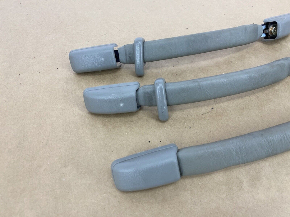 1997-2001 Lexus ES300 Upper Grab Handle Set Of 3 Gray Roof Handles OEM #2371E