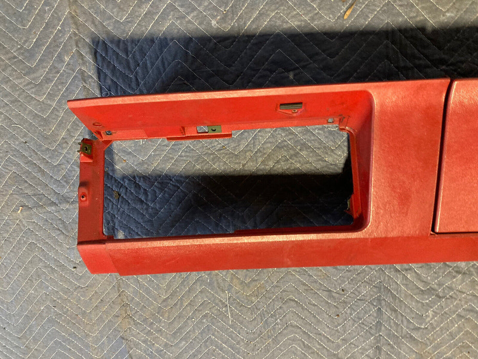 1976-1979 Cadillac Seville Dash Dashboard Glovebox Trim Interior Red OEM #1759M