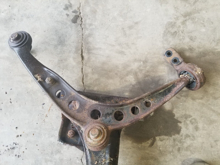 1984-93 BMW E30 318i 325i CROSSMEMBER ENGINE CRADLE SUBFRAME + A ARMS OEM #CN575