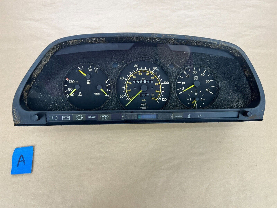 1979-1985 Mercedes 300SD W126 Sedan Speedometer Instrument Cluster OEM #256EM